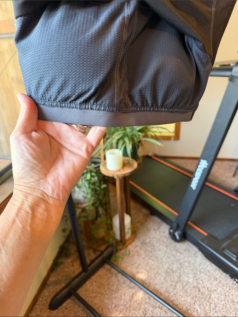 Prana Black Ribbed Racerback Tank - Picture 3 of 4